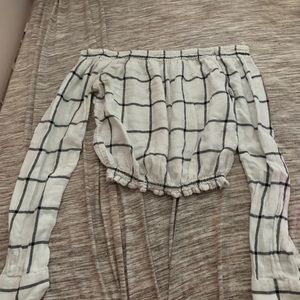 Garage crop too long sleeve